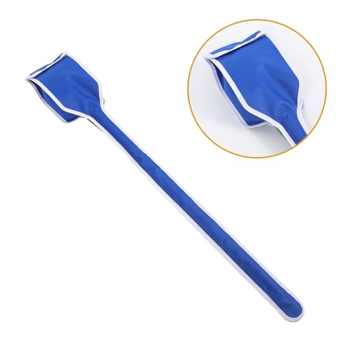 Bolsa de esgrima azul con compartimento para sable y tela reutilizable 7