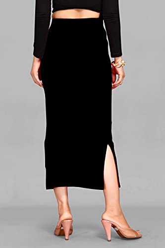 Image of Side Rope Saree Shapewear, Petticoat, Skirts for Women Polylycra Saree Shaper for Saree Dress