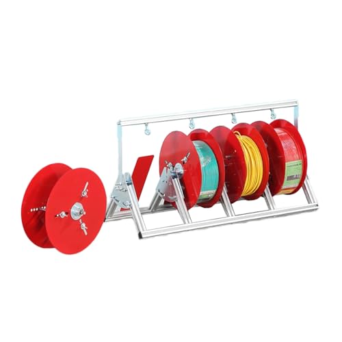 Supports de bobine autoportants robustes – Distributeurs de fils et de câbles haute résistance pour solutions de stockage électriques et industrielles