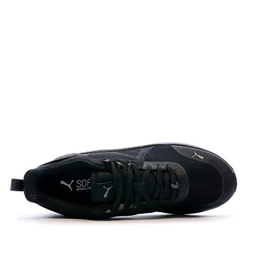 Image of PUMA Men's Anzarun Sneakers, Black Dark Shadow, 6.5