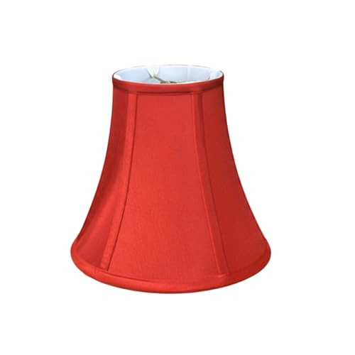 Image of Royal Designs, Inc. BSO-704-12RED True Bell Basic Lamp Shade, 6.5 x 12 x 10.5, Red