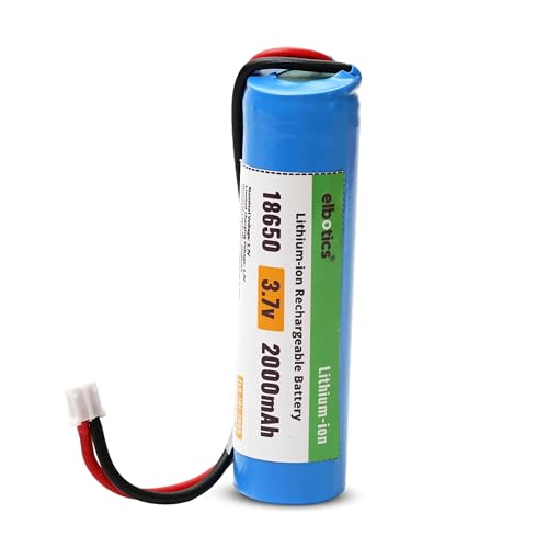 Image of 3.7 V 2000 mAh Rechargeable Batteries Lithium-Ion Battery with XH2.54 /2P Connector for DIY Electronic Products Toys Lighting Bluetooth Devices (2000mAh PH2.0)