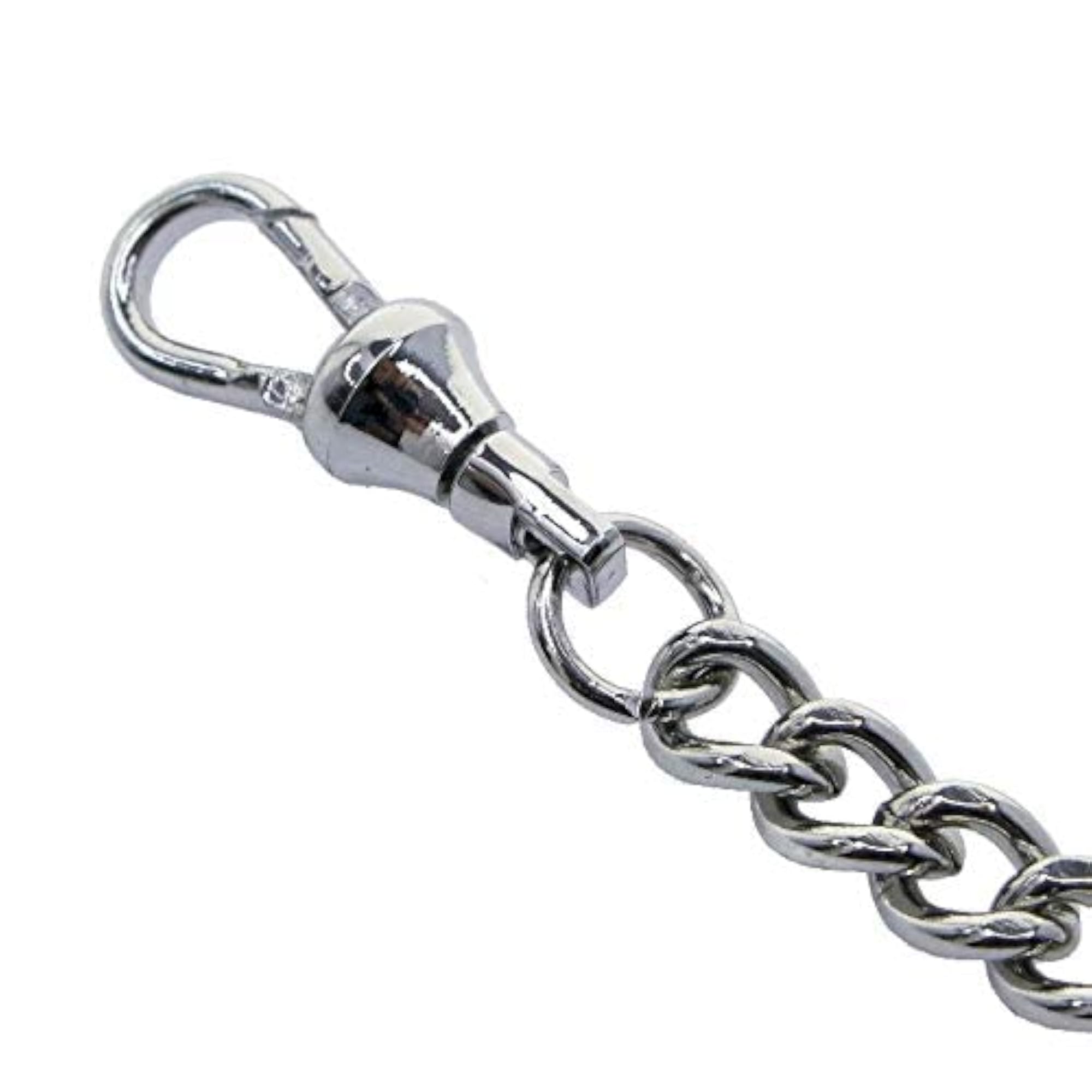 Albert Chain Silver Tone Pocket Watch Chain, Vintage Style
