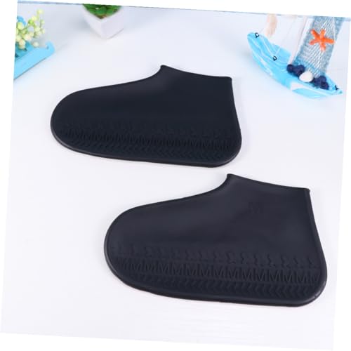 Cubrecalzados de silicona Kisangel, 2 piezas, impermeables y antideslizantes, para hombre y mujer, protección al aire libre miniatura 7