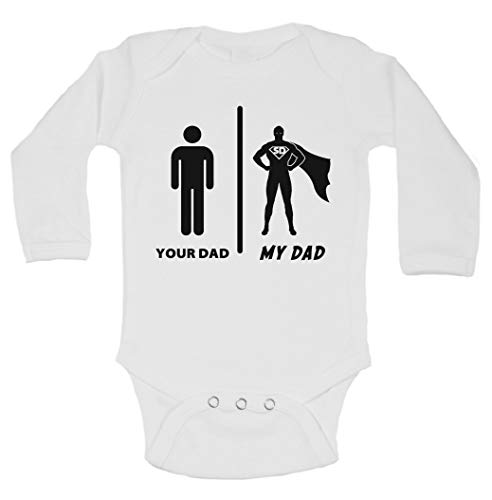 Image of Little Royaltee Shirts Cute Kids Superhero Father Your Dad My Dad Toddler