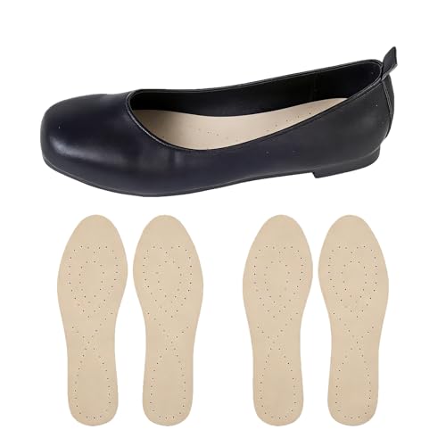 Pigskin Sockless Insoles for Women