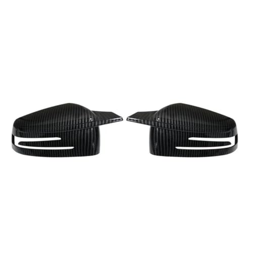 Couvercles rétroviseurs look carbone Benz W204 W212 W176 finition prestige