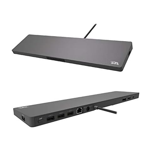 CA Essential Docking Station - USB C Docking Station with Active Laptop Cooling, Dual 4K Displays, 4 USB Type A Ports, Ethernet Port, Power for Laptop (DS-2000) Cover
