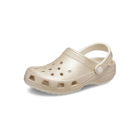 Crocs Classic Glitter Clog in Champagne Cover