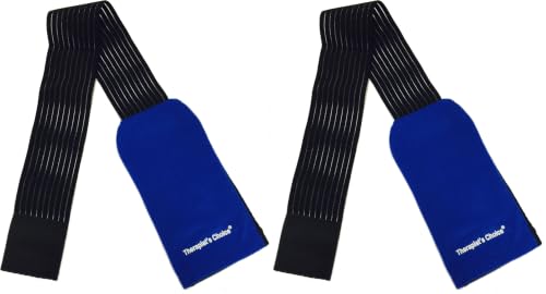 Image of Therapist's Choice Ice Wrap /Cold Wrap can Hold Any ice and Gel Pack up to 5 x 10 inches - Ice Pack NOT Included (Pack of 2)