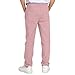 Back to School Fashion Boys Uniform Pants Kids School Dress Pants Elastic High Waist Straight Leg Stretch Relaxed Chino Trousers with Pockets Pink, 13-14 Years