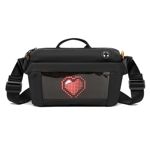 Slings Bag With LED Display Crossbody Shoulder Bags Chest Backpack Cycling Travel Daypack For Men Women Led Slings4