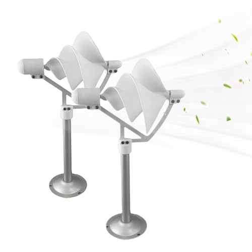 Generatore eolico verticale a micro turbina LED da 10 W per uso domestico - Unità di energia rinnovabile compatta, 1 pezzo