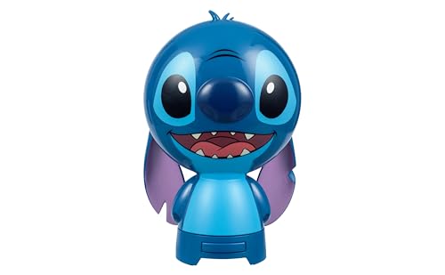 eKids Disney Stitch Bluetooth Speaker with Rechargeable Battery Portable Wireless Speaker (Stitch)