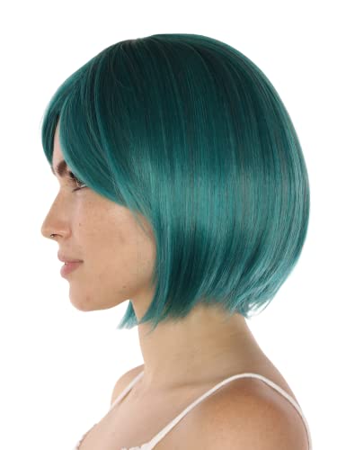 Prettyland Midori Kasugano Midori No Hibi Cosplay Green Short Hair Wig Women Unisex Straight Bob Wig C1460 - Image 3