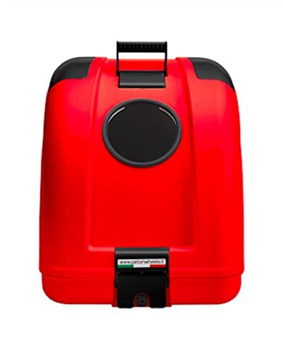 POW Pet Carrier Hundetransportbox für Hunde zur Befestigung auf dem Moped, Motorrad, Fahrrad und geeignet auch für das Auto