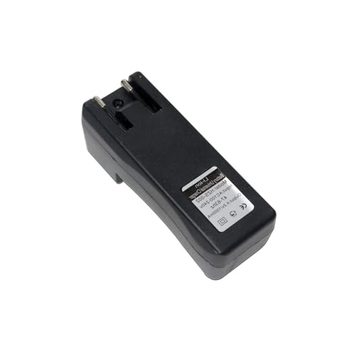 Image of Lithium Ion Charger Universal Trimmer Battery Charger for Series 18650 Lithium Battery 2 Slot Rechargeable 3.7 Volt Battery Charger Black (Pack of 1) (2-Slot Charger)