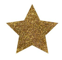 Cadence Polvo de Hadas Glitter Powder Pen Holográfico Oro 10gr.