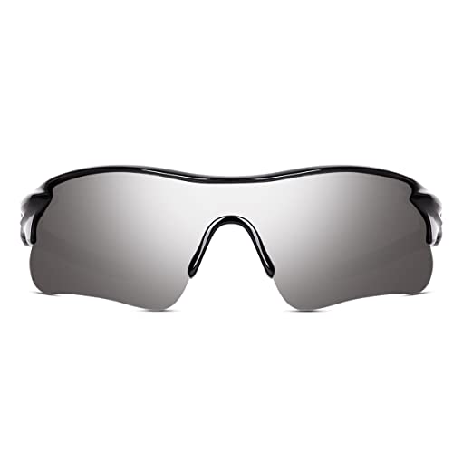 Image of Legend Eyewear Sports Sunglasses for Men Women Youth IPL Cricket Baseball Fishing Cycling Running Golf Motorcycle Tac Glasses UV400