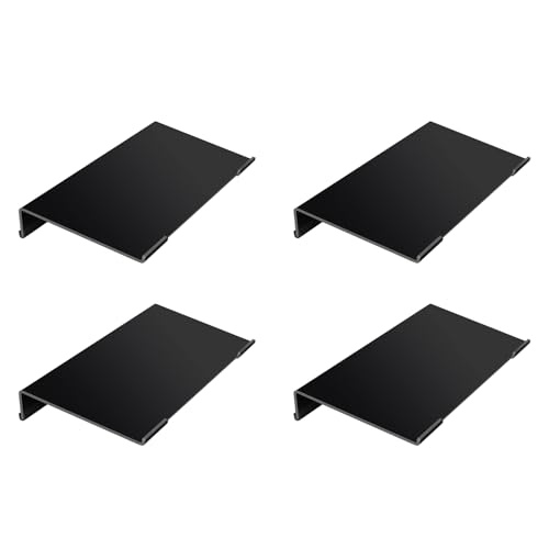 Support de clavier pour bureau rehausseur acrylique inclinable et lève-clavier informatique x4