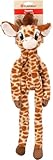 Matériau : peluche Jouet FAGI Girafe Brun 18x11x62CM
