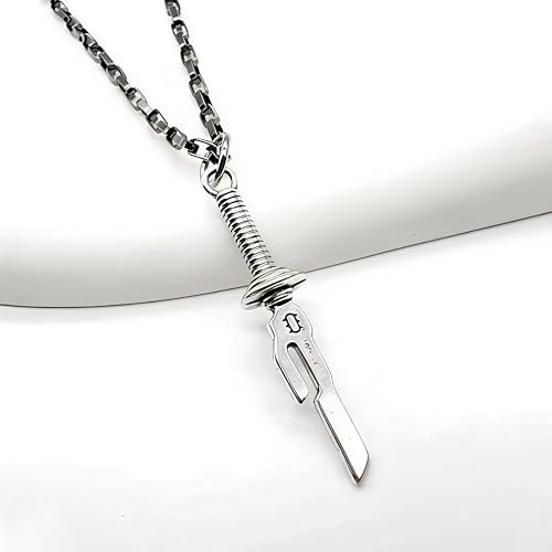 Image of Inverted Spear Necklace Locket | Jujutsu Kaisen Anime Pendant Chain for Men & Women | Stylish Cosplay Gift Accessory