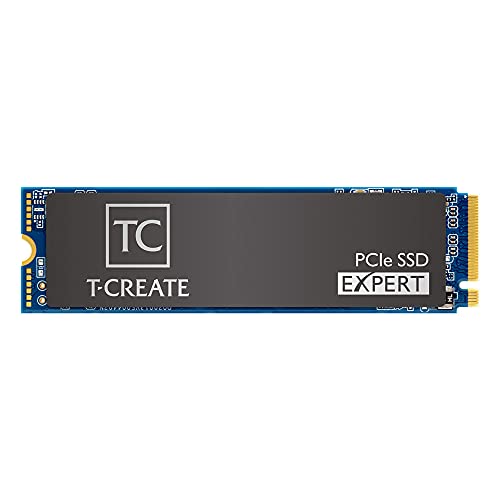 TEAMGROUP T-Create Expert 1TB DRAM for Creators 3D NAND TLC NVMe 1.3 M.2 PCIe Gen3x4 2280 SSD ǂݎ/ݑxő3,400/3,000MB/s (6,