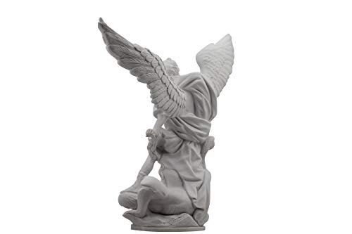 Estatua Resina San Miguel Arcángel 12" Hecha a Mano miniatura 4
