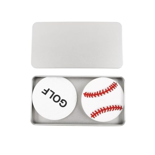 Image of 2Pcs Empty Metal Container with Lid,Portable 6.7x3.5x0.6inch / 17x9x1.5cm Metal Storage Box for Storing Jewelry, Crafts, Sewing Supplies and Other Small Items, Silver