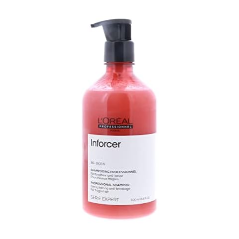 L'Oréal Professionnel Paris Serie Expert Inforcer Shampoo, Anti-Haarbruch Shampoo, kräftigendes Haarshampoo mit Biotin, stärkt die Haarfasern, Haarpflege für strapaziertes und sprödes Haar Cover