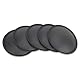 ASHATA Horn Staubkappe Subwoofer Staubkappe Lautsprecher Zubehör, 5PCS 72MM Einfache Papier Subwoofer Horn Staubdichte Schutzkappe für Stage KTV Lautsprecher