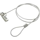 ULMAX JAPAN セキュリティワイヤーロック 10本セット ノートパソコン用 4桁ダイヤル式 1.8m