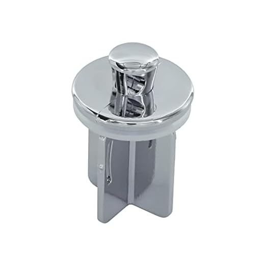 Danco 88164 1 in. Mobile Home/RV Drain Stopper in Chrome