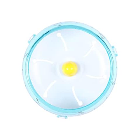 Hamster Wheel Silent Hamster Running Wheel Toy Transparent Pet Hamster Exercise Wheel for Hamster Rat Squirrel Guinea Pig Cover
