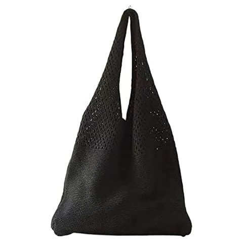 SYT-MD Straw Bags, Casual Women Shoulder Bags Woven Designer Knitted Braid Handbags Light Large Tote Summer Beach Shopping Bag Purse Sac Travel Bag Bag Cover