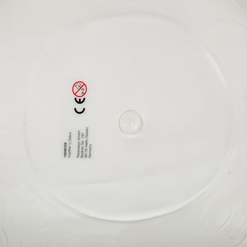 Relaxdays Hüpftier Zebra, Springtier, bis 50 kg, BPA frei, Kinder ab 3 Jahre, inklusive Luftpumpe, Hopser, schwarz/weiß