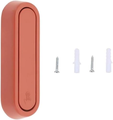 折りたたみ式壁掛けバスルームタオルフック省スペースコートキー収納オーガナイザー寝室キッチン棚用 (オレンジ,01)