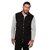 JP 1880 heren grote maten tot 7XL, fleecevest, opstaande kraag, ritszakken, zoomtunnel, 723305