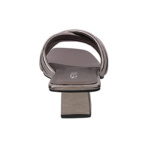 Image of Metro Women's Mule Fashion Block-heel Sandal