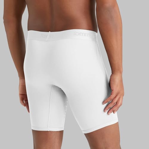 Image of Tommy John Men's Second Skin 8 inch Boxer Brief Underwear