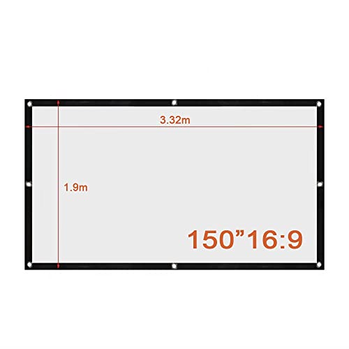 Pantalla de proyección plegable 150" 16:9 miniatura 6