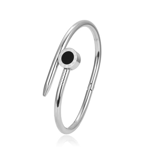 Image of Okos Gold Plated Fashion Jewellery Stainless Steel Anti Tarnish Cuff Band Style Bangle Bracelet with White CZ Stones For Girls and Women CO0025