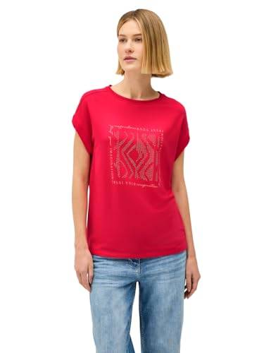 Damen Shirt mit Glitzer-Print