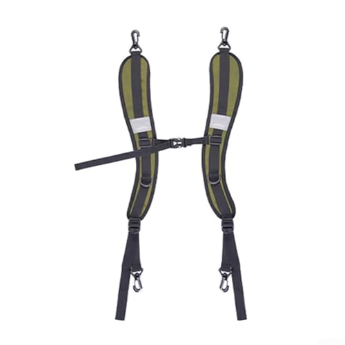 Alça de ombro ajustável de substituição para mochilas, mochilas e mochilas escolares – pano Oxford 600D com gancho giratório, correias de 7 a 45 cm + alça de peito de 10 a 40 cm, carga de 20 kg