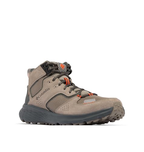 Columbia Mens Benson Mid Hiking Shoe, Kettle/Tangy Orange, 9