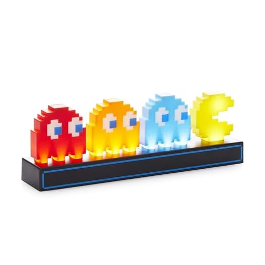 Paladone Pac Man and Ghosts Light, Plastik, Mehrfarbig, One Size