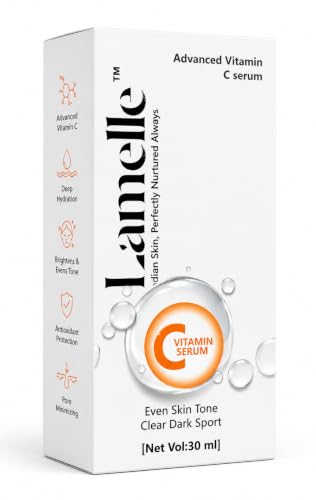 Image of Advanced Vitamin C Face Serum, Brightening & Hydrating Formula, for Men & Women, 30 ml (Pack of 1)