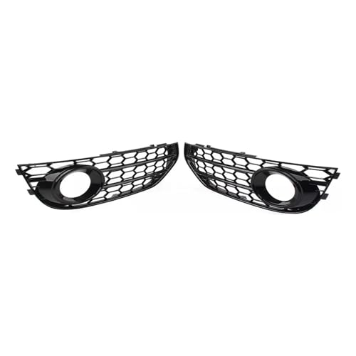 Grille pare-chocs avant contre débris routiers pour Audi A4 Allroad B8 nid d'abeille noir