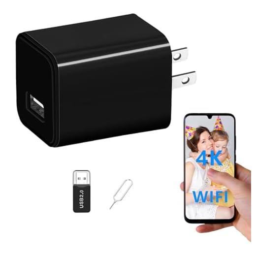 HD 1080P Wireless Camera Charger