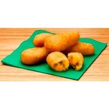 Golden Crisp - Bocaditos de jalapeño de queso cheddar al horno, 2 libras, 6 por caja.